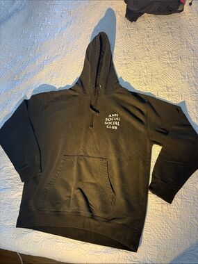 Anti Social Social Club Black Pullover Hoodie